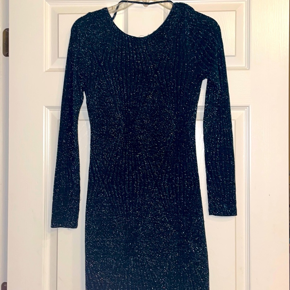 Charlotte Russe Juniors shimmer dress size Medium